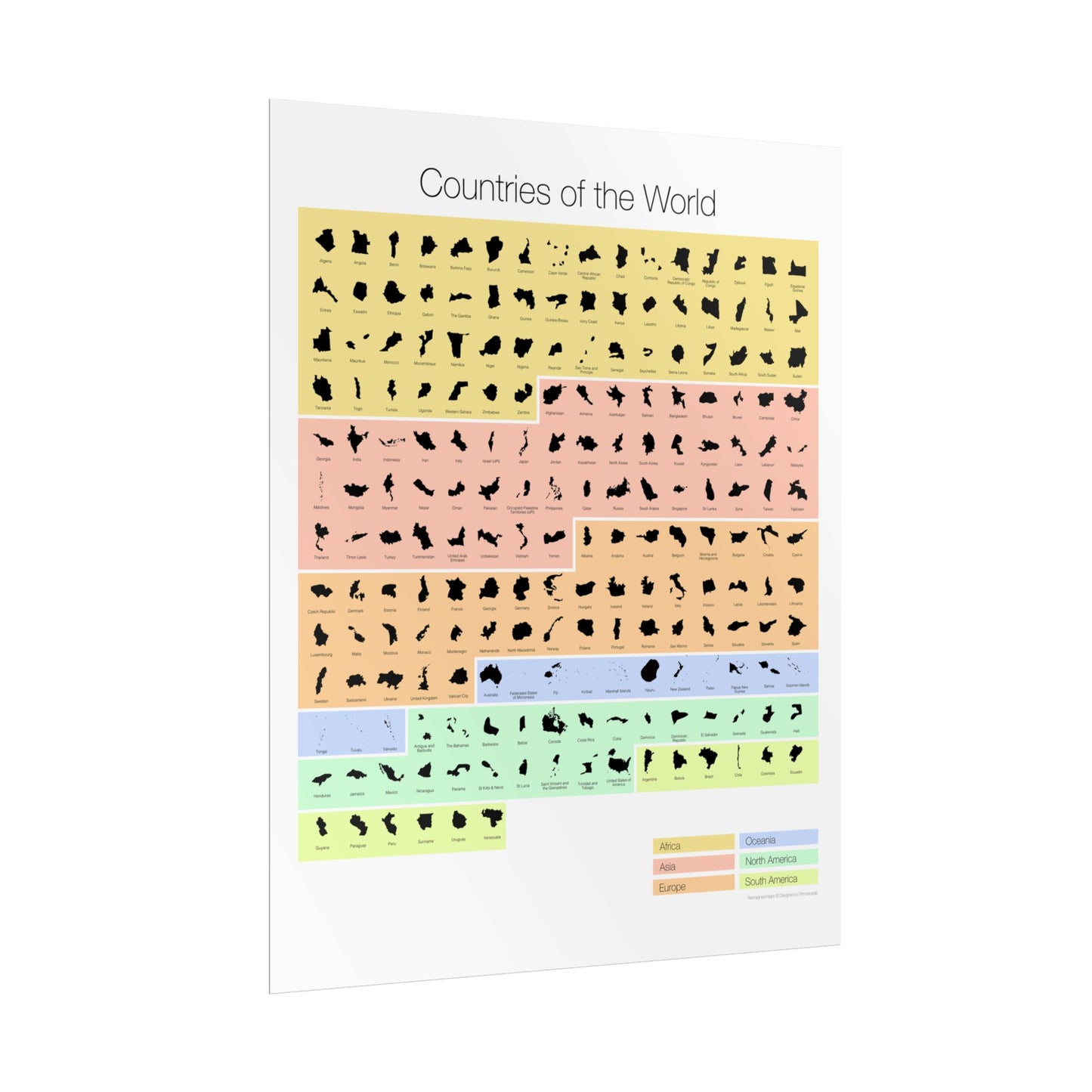 Global Equilibrium: A Reimagined World Map for Learning & Discovery (Poster)
