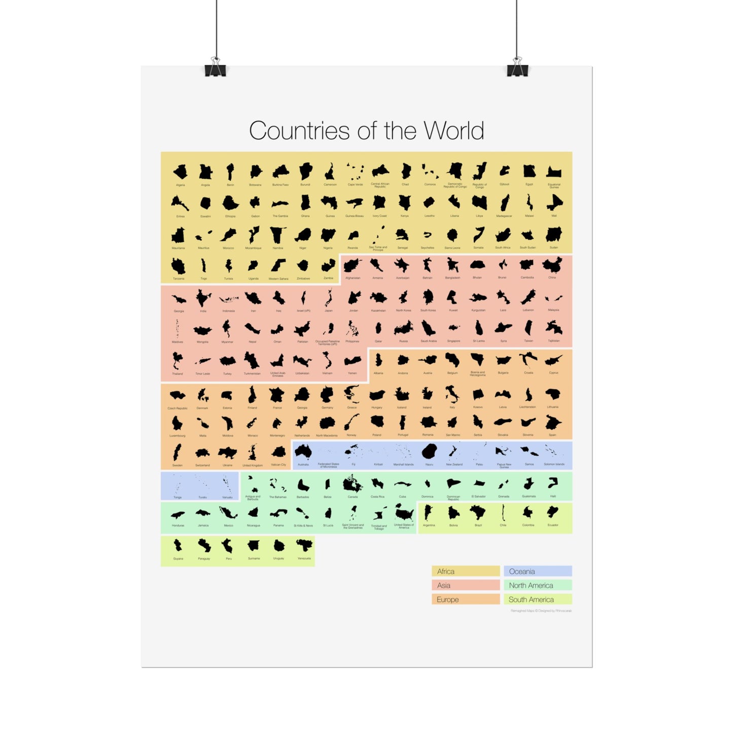 Global Equilibrium: A Reimagined World Map for Learning & Discovery (Poster)
