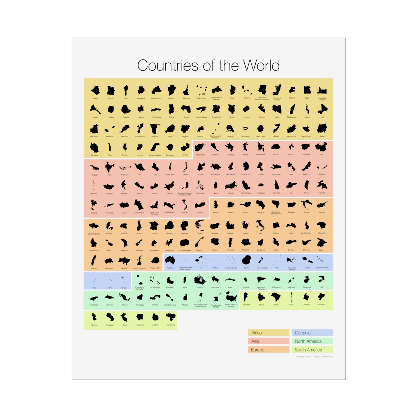 Global Equilibrium: A Reimagined World Map for Learning & Discovery (Poster)