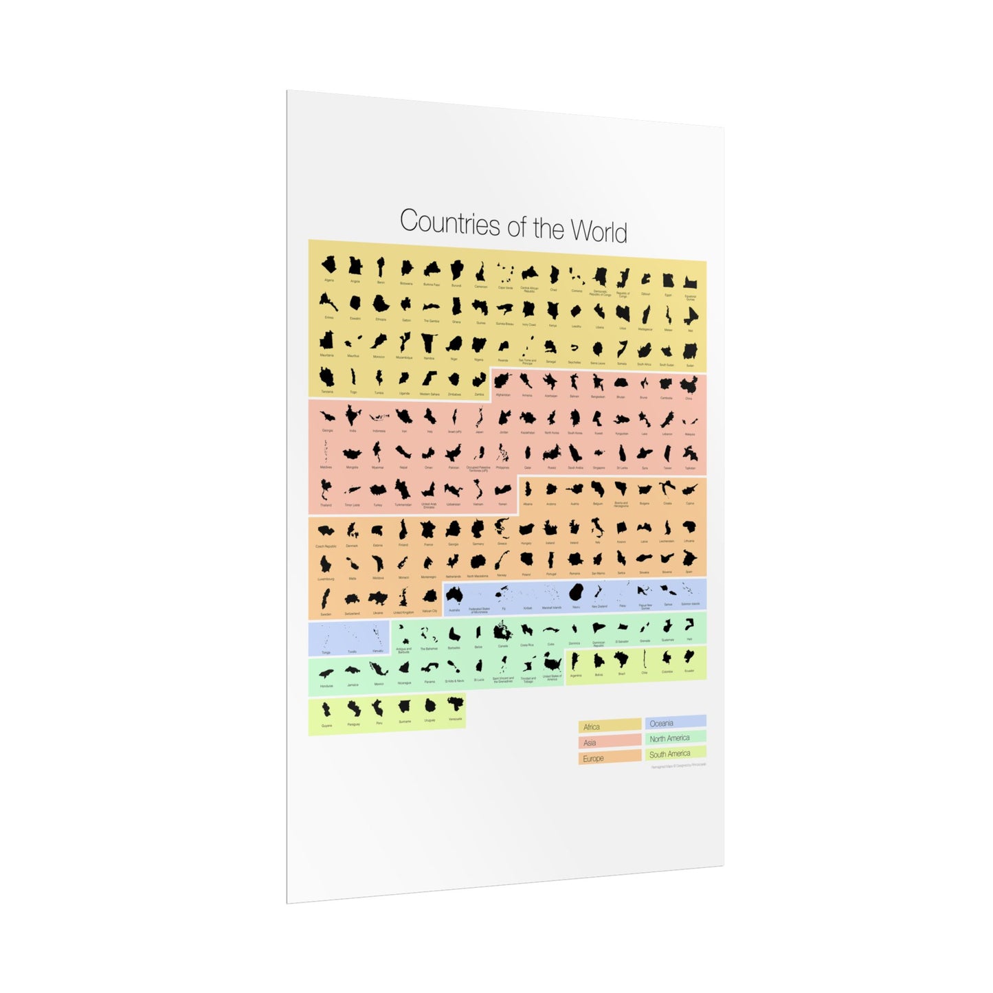 Global Equilibrium: A Reimagined World Map for Learning & Discovery (Poster)