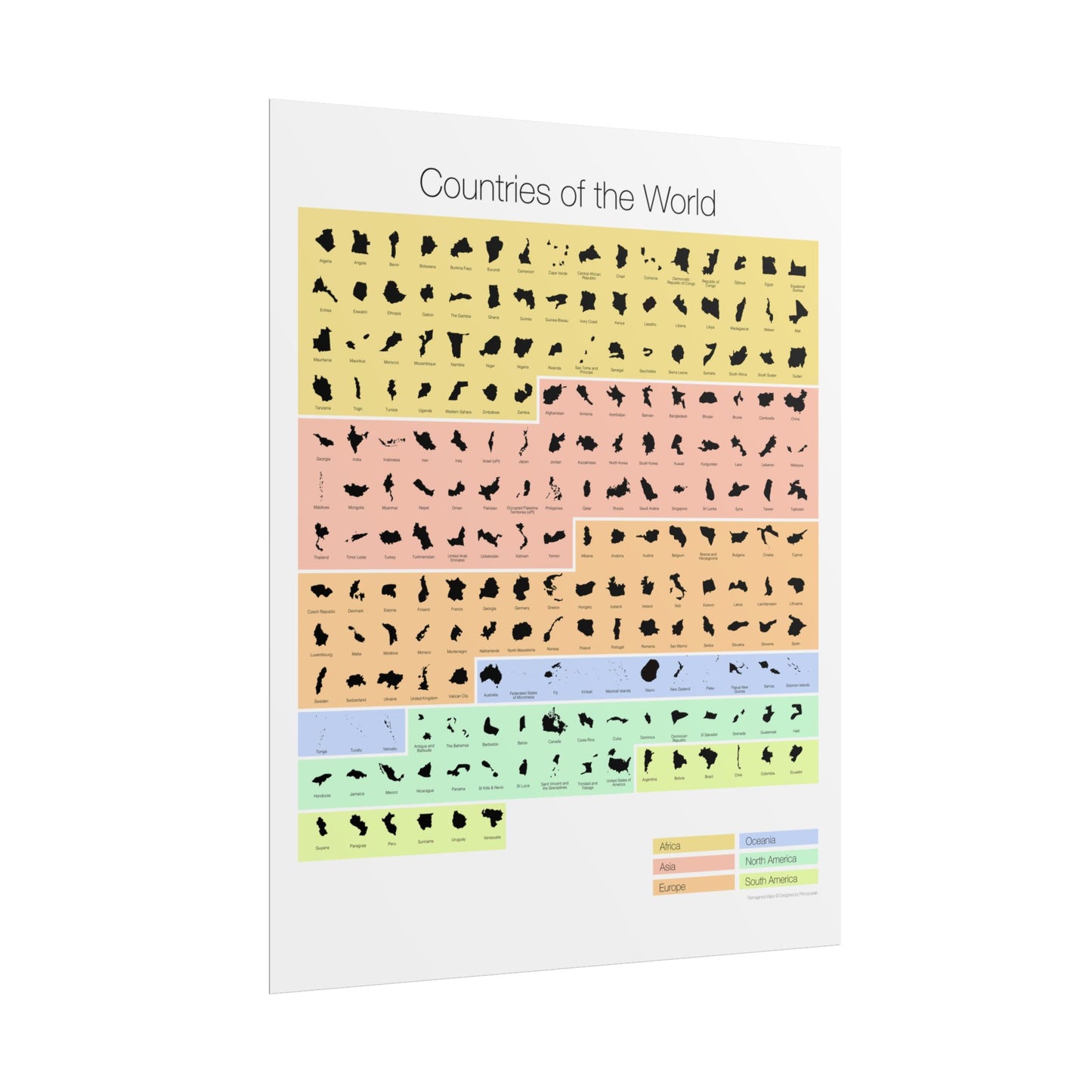 Global Equilibrium: A Reimagined World Map for Learning & Discovery (Poster)