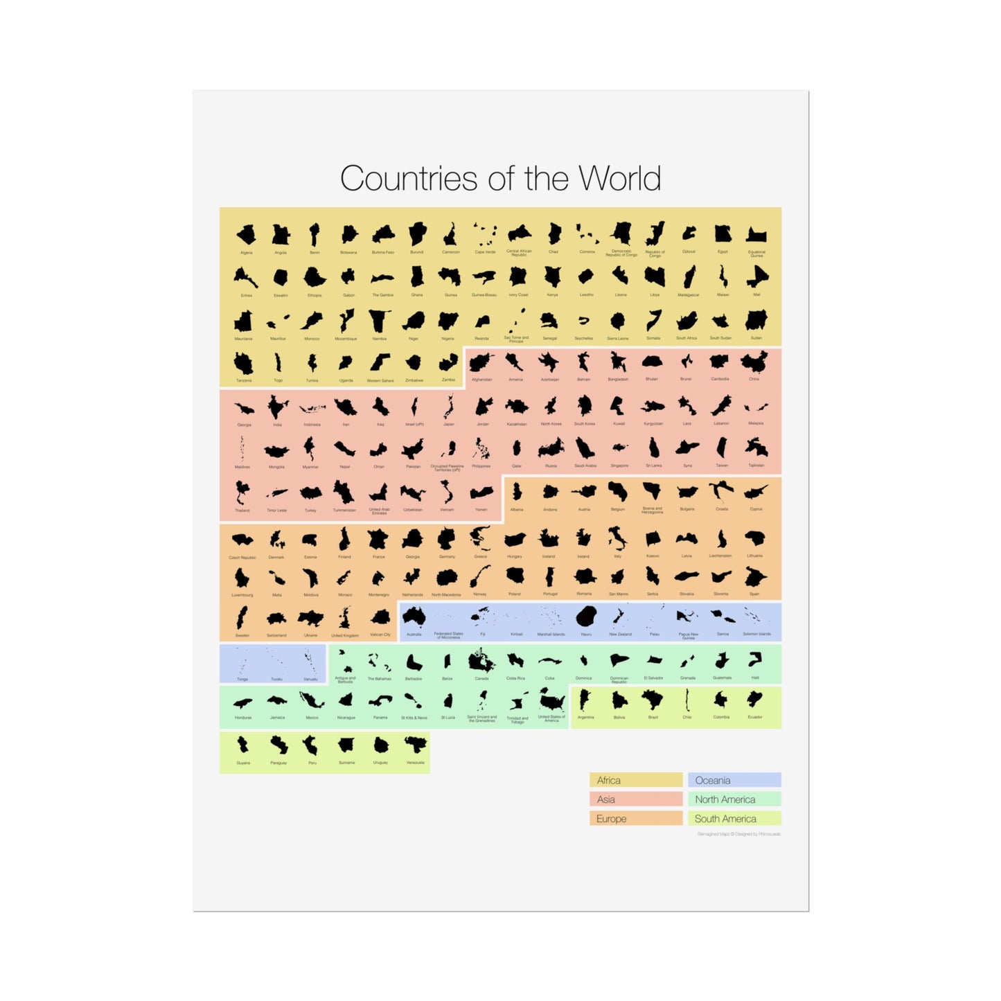 Global Equilibrium: A Reimagined World Map for Learning & Discovery (Poster)